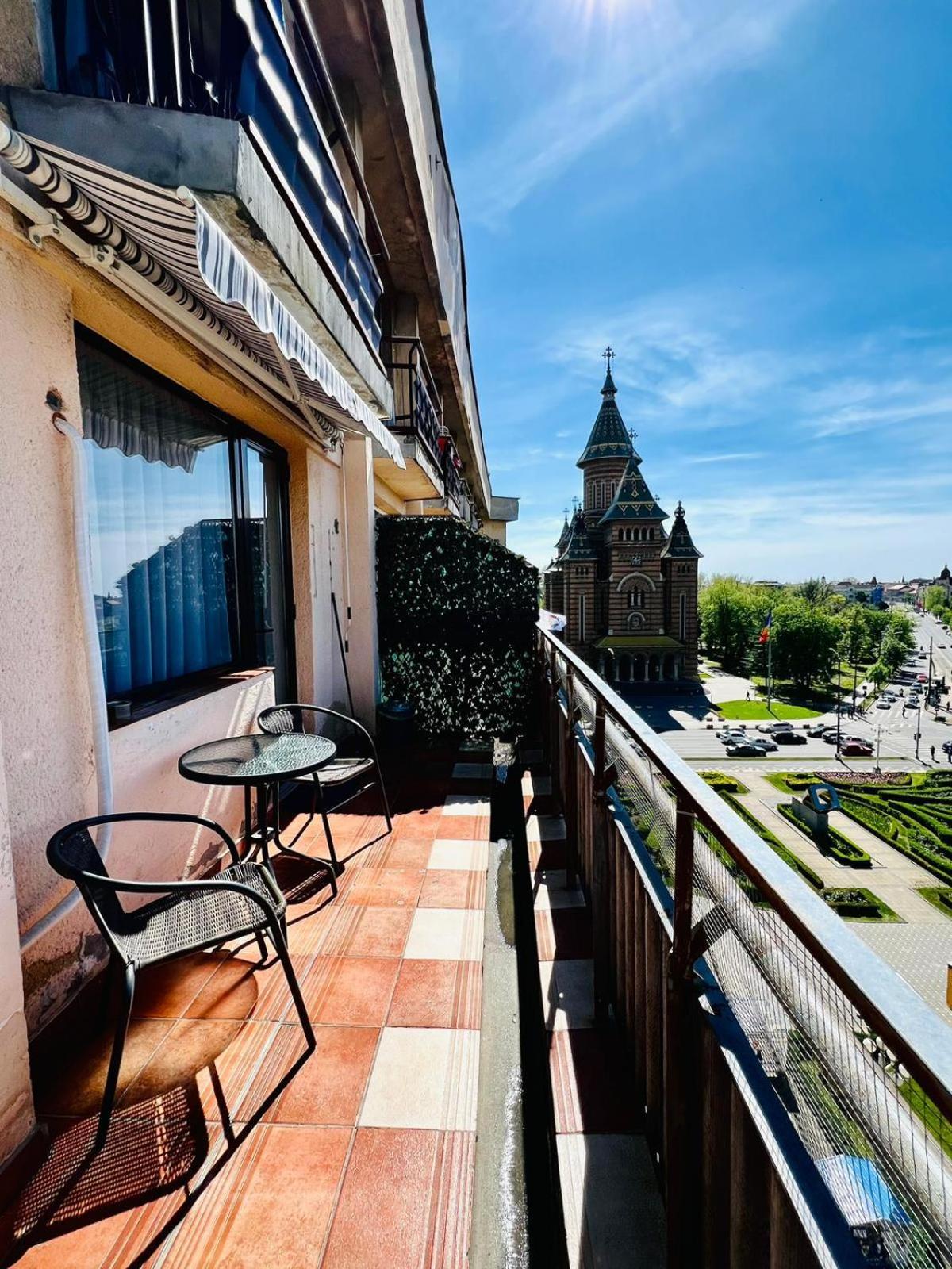 City Center View Studio Apartment 1 Тимишоара Экстерьер фото